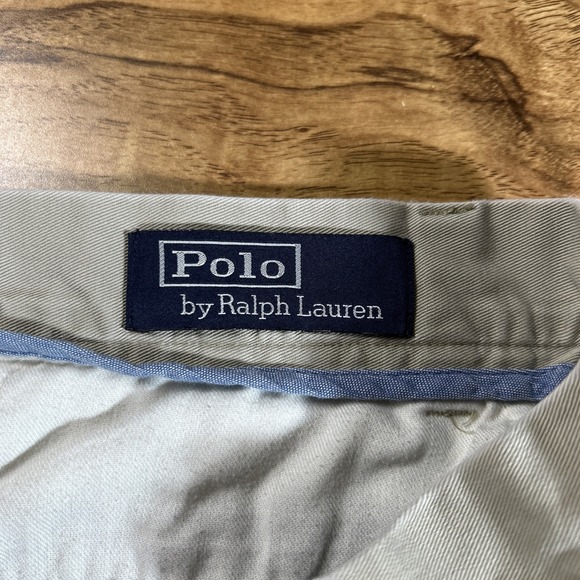 Polo Ralph Lauren Classic Fit 9" Chino Shorts Men's Size 31 Beige Preppy Casual - Picture 3 of 6